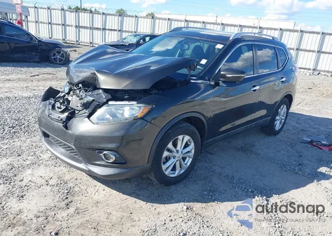 2014 Nissan Rogue Sv from USA, damaged, VIN 5N1AT2ML7EC847336